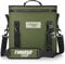 THURSO SURF Tragbarer Kühlrucksack für 24 Dosen — 48 Stunden Kühlleistung, Wasserdichter & Luftdichter Reißverschluss, Schwimmfähig für Strand, Reisen, Camping, Kajak & Paddleboard (Oliv)