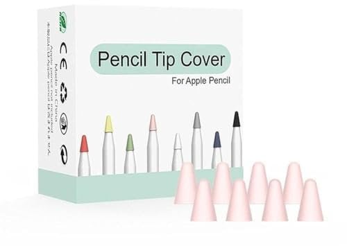 8 Pack Silicone Nibs Tips Cover Compatible for ipad Pencil Tips Pencil