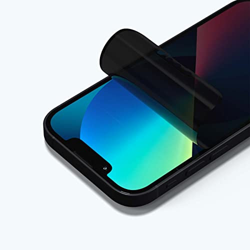 RHINOSHIELD Privacy Impact Screen Protector Pro Compatible with [iPhone 13 mini] | Impact Protection, Scratch Resistance, Static-free, Blue Light Resistant, Anti-spy, Installation Tool Included