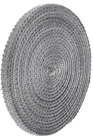OFFSCH Glasfaserband Selbstklebend 1 Rolle Unterlegscheiben Fußmatte Fußmatten Kamineinsatz Holzofen Türdichtung Holzkessel Türdichtung Holzofen Türdichtungsseil Ofentür Dichtung