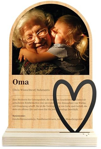 Elbeffekt Geschenke für Oma - Definition wie im Duden Holzbild - Oma Geschenke, Oma Geburtstagsgeschenk, Gemälde, Beste Oma der Welt, Geburtstagsgeschenk für Oma, Oma Geschenk, Geschenke Oma