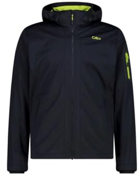 CMP MAN Jacket Zip Hood Antracite-Acido - 48
