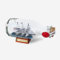 AYUNJIE Sailboat in A Bottle, Ship Model Craft Ornaments, Small Ship in A Glass Bottle Home Building Decoration Gifts for Friends and Family (12 * 5.5 * 7.5 cm)