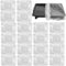 SGFNXB Paint Tray Liners, 20 PCS Disposable Roller Tray Liners, Transparent Elastic Band Design Paint Pan Liners for Painting Wall and Ceilings