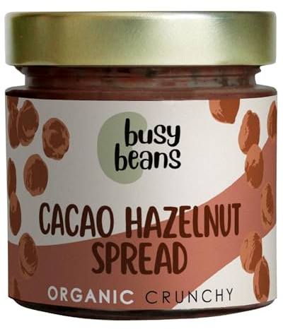 Organic Crunchy Cacao & Hazelnut Spread 200g