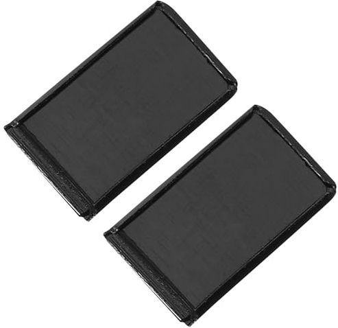 LOLIPPYY Webcam Abdeckungen zum Schutz der Privatsphäre Selbstklebende aus Aluminiumlegierung 2 Stück in Schwarz mit Klebendem Design für Tablette und Telefon
