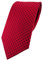 TigerTie Designer Seidenkrawatte in rot royal gepunktet