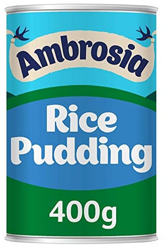 Ambrosia Creamed Rice Pudding 400 g (Pack of 12)