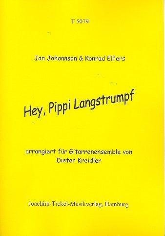 Hey Pippi Langstrumpf: für Gitarren-Ensemble, Baß ad lib