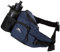 Trespass Vasp, Navy Blue, Adjustable 5L Bumbag / Running Belt with Bottle Holders & Bottles, Blue