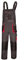 ART.MAS Latzhose Arbeitshose Classic Handwerker KFZ Gärtner Mechaniker 270g/m2 (48, Graphit/rot)