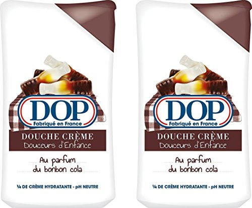 DOP Gel Douche Crème Douceurs d'Enfance au Parfum du Bonbon Cola 250ml - Lot de 2