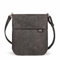 Zwei Mademoiselle M12 Handtasche, Canvas-graphit (Schwarz),