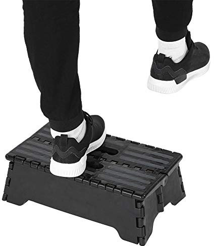 Klappbarer Hocker, Klapphocker aus Kunststoff, kann Hält bis zu 300 Pfund für Kinder & Erwachsene Sicherer Rutschfester Platzsparender Multifunktionshocker ideal für Küche Badezimmer SUV Auto