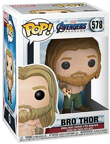 Funko Pop! Marvel: Endgame - Thor with Can - Avengers - Figura in Vinile da Collezione - Idea Regalo - Merchandising Ufficiale - Giocattoli per Bambini e Adulti - Movies Fans