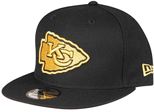 New Era 9Fifty Snapback Cap Kansas City Chiefs schwarz Gold