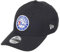New Era Philadelphia 76ers 9forty Adjustable Snapback Cap NBA Essential Black - One-Size