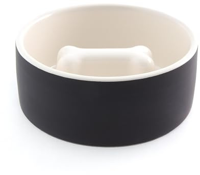PAIKKA Slow Feed Bowl Black M