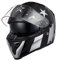 TORC Casque de Moto Intégral avec Double Visière pour Adulte Homologué ECE22-06