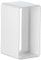 Steinberg14 White 110x55mm | 4x2 inch Flat Ducting Connector - Rectangular Straight Joint