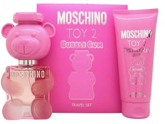 MOSCHINO TOY BUBBLE GUM SET: EDP SPRAY 50ML + BODY LOTION 100ML