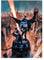 Displate - Poster aus Metall - Einfache Montage ohne Bohren - DC Comics - Comic Book Covers - Batman with Catwoman - Größe M - 32x45cm Matt