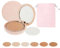 CC Cream Compact LSF 50+, CC Cream Make-up, langanhaltend, wasserdicht und schweißfest, Concealer Set Up Puder, mit Spiegel & Make-up-Tasche (Hellbraun)