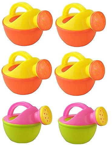 FONDOTIN 6 Piezas regadera Plantas de Interior los rociadores de jardín Pueden Water Bottle Watering Can Tetera pava niños rociando hervidor aspersor de riego de Plantas caseras Verano