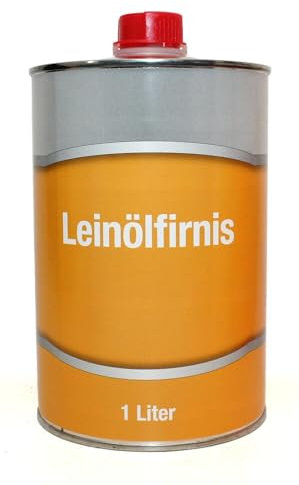 Exclusiv Leinölfirnis Premiumqualität Grundierung Versiegelung Holz für Innen & Aussen 1 Liter