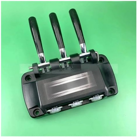 FHAJKTJB Full Set Of Valve Block Front Panel Spare Parts Fittings Of ,Compatible For VEVOR ,Compatible For YKF, Soft Serve Ice Cream Machines Accessories, 3 Handles