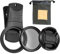 Clip-on CPL Telecamera Lente Filtro, Professionale Del Telefono Cellulare Fotocamera Lens Polarizzatore Circolare 37mm (Set B)
