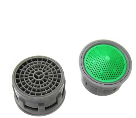 Aérateur de robinet – Filtre de robinet économiseur d'eau │ Buse d'évier de cuisine et de salle de bain │ Anti-éclaboussures et mousseur pivotant pour un débit d'eau fluide, installation et