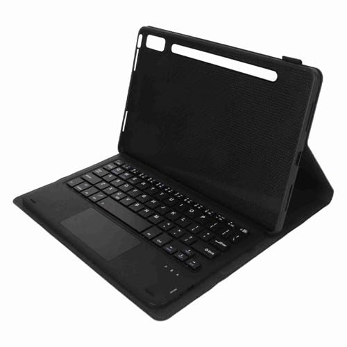 Cornesty Tab P11 Pro Gen 2 Tablet Case Tastiera con Trackpad per PAD Pro 2022 11.2in Porta di Penna, Design Non Slip, ABS, TPU - Black (#1)