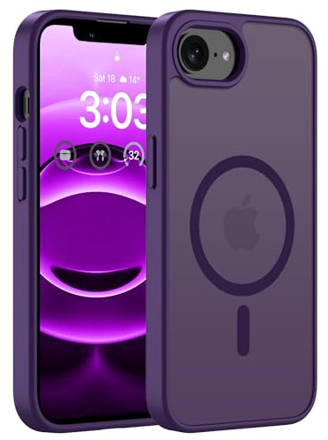 ORDA Magnetische für iPhone 16e / iPhone 17e Hülle, Lila
