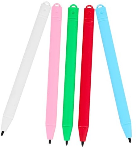 DOITOOL 5stücke LCD Tablet Stylus Pen Flüssiges Schreiben Und Zeichnen Touchscreens Hohe Sensibilität Hellrosa Für Kreative Anwendungen