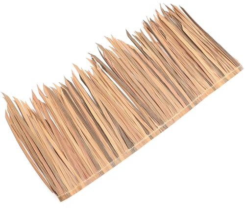 SHINEOFI Tetto in Paglia Artificiale Antifuoco Per Gazebo e Patio Da Giardino, Copertura Decorativa Resistente a Pioggia e Sole, Per Arredi Esterni e Decorazioni Fai Da Te, Resistente e Senza Muffa