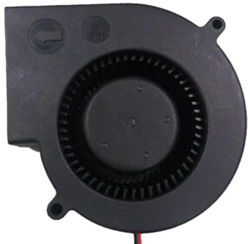 ZGGOZDH Ventilador centrífugo 97x94x33 mm DC 12V/24V silencioso