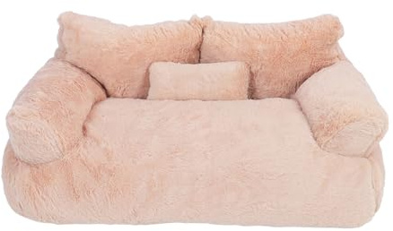 Haustier-Sofabett, warm, weich, bequem, Abnehmbarer, waschbarer, Rutschfester Boden, Katzen-Couchbett für Katzen und Hunde (XXL)