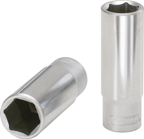 KS Tools 1/4' CLASSIC Sechskant-Stecknuss, lang, 11mm, auf Hänger