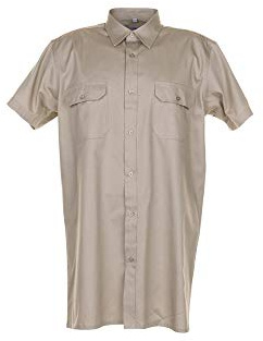 Planam Twill 1/4 Sleeve Shirt Blue