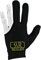 Billardhandschuh Universal, beidhändig, Farbe schwarz