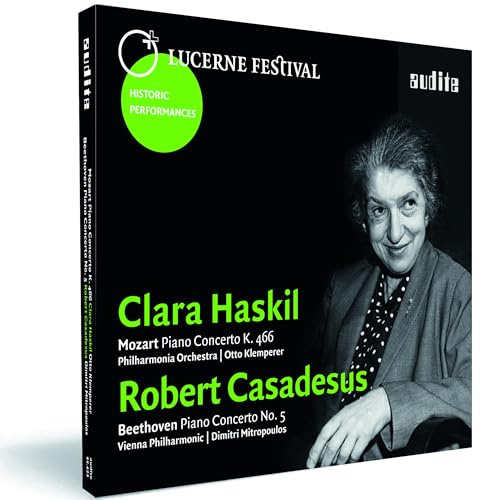 Lucerne Festival: Clara Haskil & Robert Casadesus Play Piano Concerti'