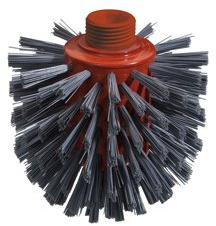 Rohrbürste Haug Wolfbürste, Ø 0,60 mm hart, grau rot METAL DETECT, geeignet nach HACCP & lebensmittelecht