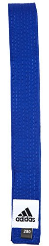 adidas Club, ADIB220D, Gürtel aus Baumwollpiqué, Herren Damen Jungen Unisex, Blue - Blue, 300 cm