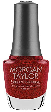 Morgan Taylor Red Professional Nail Polish Lacquer: Rare As Rubies, 15mL