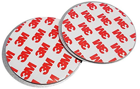 Fiducia 3M Premium Magnetische Halterung (1 Stück) Rauchmelder Mit Magnethalterung, Magnethalterung Rauchmelder, Extra Dicke Magnet Klebehalterung, Universeller Rauchmelder Magnethalter