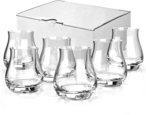 Glencairn Whisky and Gin Mixer Glass, Set of 6 in Trade Pack