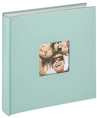 walther design album fotografico verde menta 30 x 30 cm con ritaglio di copertina, Fun FA-208-A