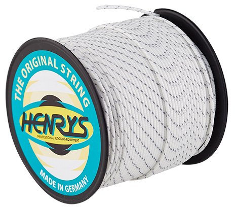 Henrys J91040-01 Diabolo Schnur, 70 m, weiß, 70m