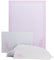Briefpapier-Set Neutral rosa DS102 – 10 Blatt Designpapier, 10 Umschläge B6 mit Motiv bedruckt – Hochwertiges Motivpapier, Brief, Jubiläum, Einladung, Geburtstag, Liebesbrief – DIN A4, 90 g/m²